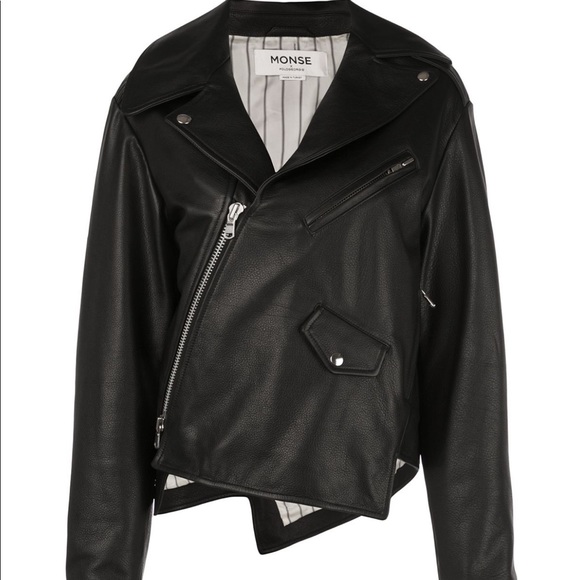 Monse leather jacket NWT - Picture 1 of 4